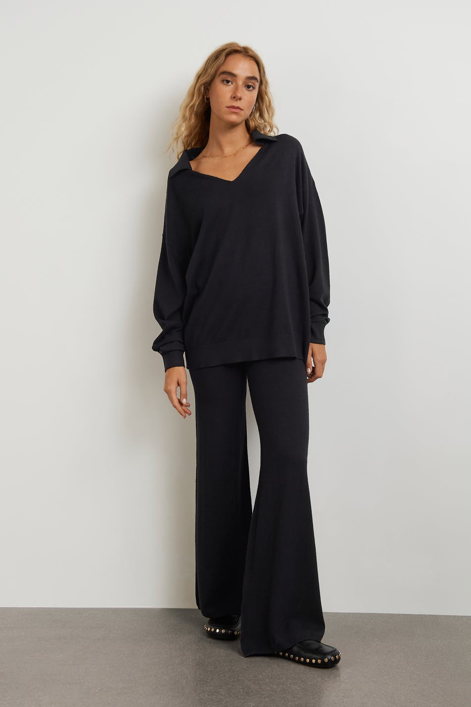 Alma knitted trousers
