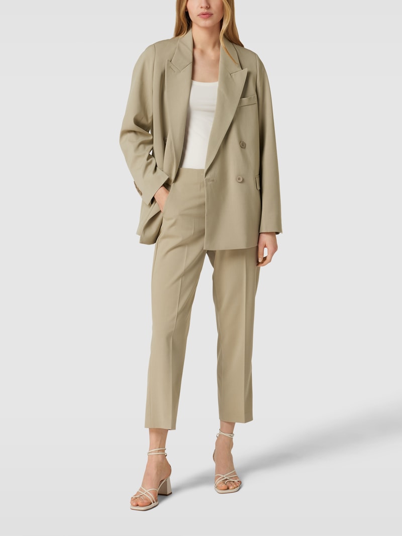 Blazer mit Reverskragen in hellgrün