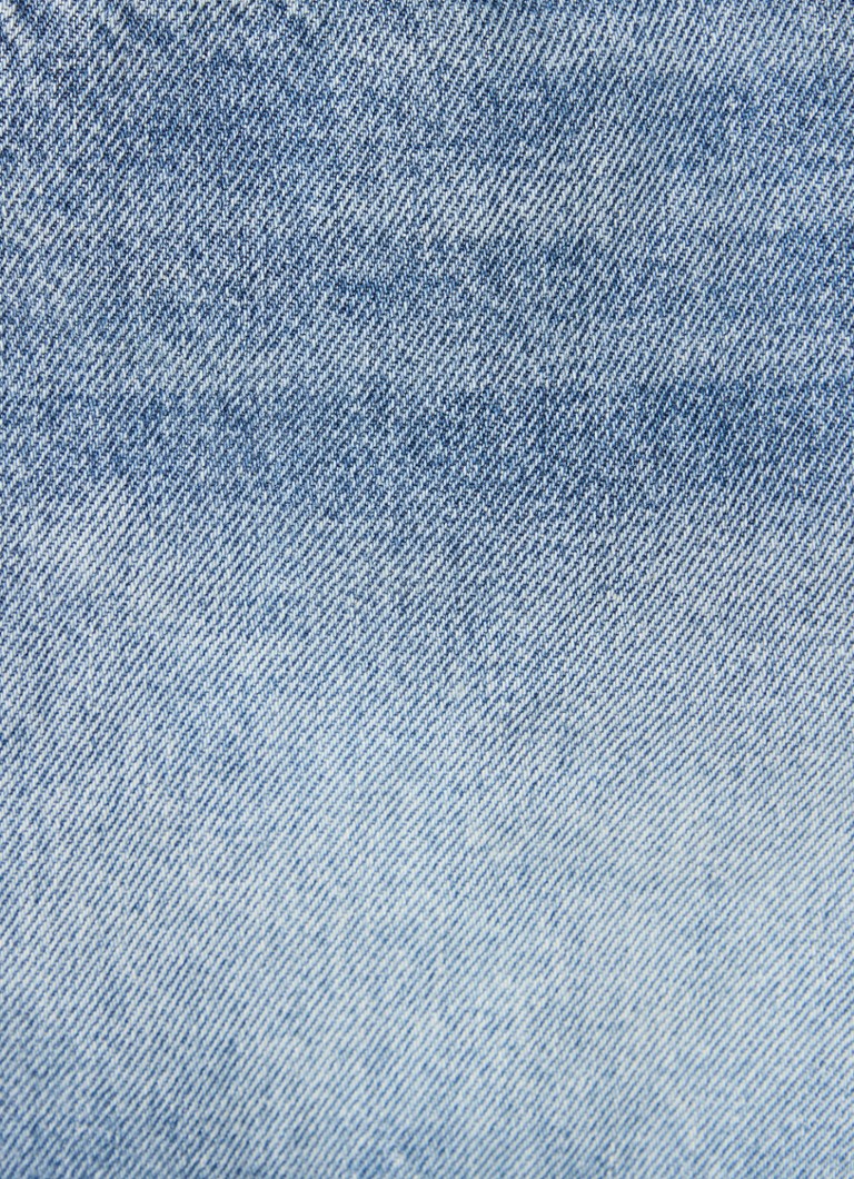 Pantaloni scurți din denim cu talie înaltă și croială dreaptă de la ba&sh Electro