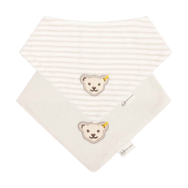 Halstuch 2er Pack GOTS, beige