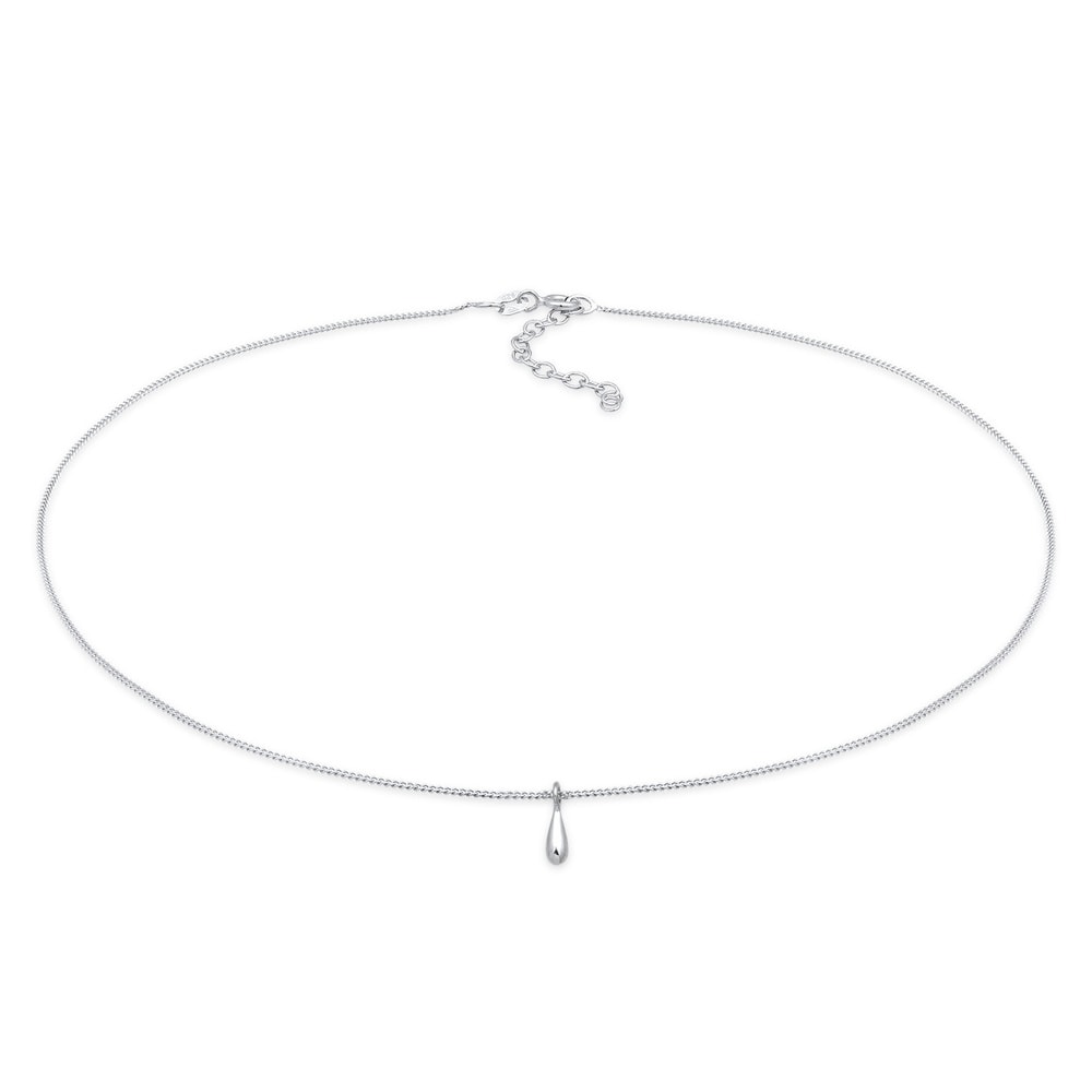Elli Elli Collier Femmes Goutte Pendentif Basique Simple en argent sterling 925 collier