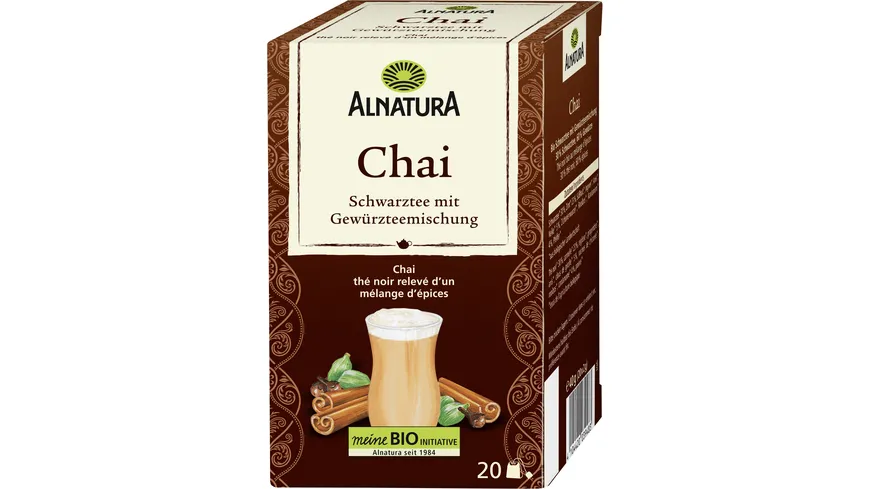 Alnatura Bio Chai-Schwarztee 40 g