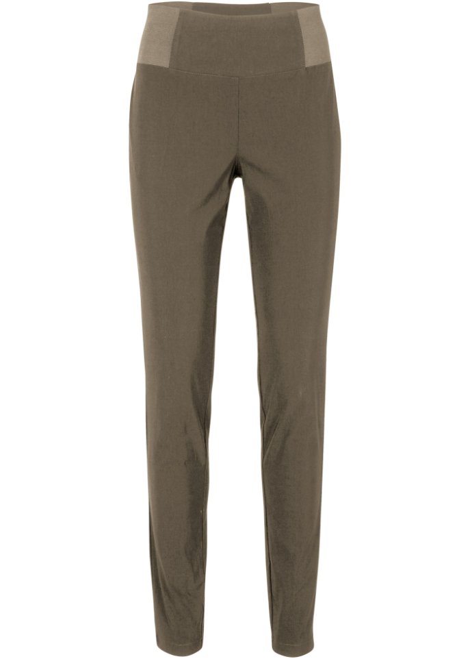 Bengalin-Treggings mit extra breitem High-Waist-Bequembund, knöchellang