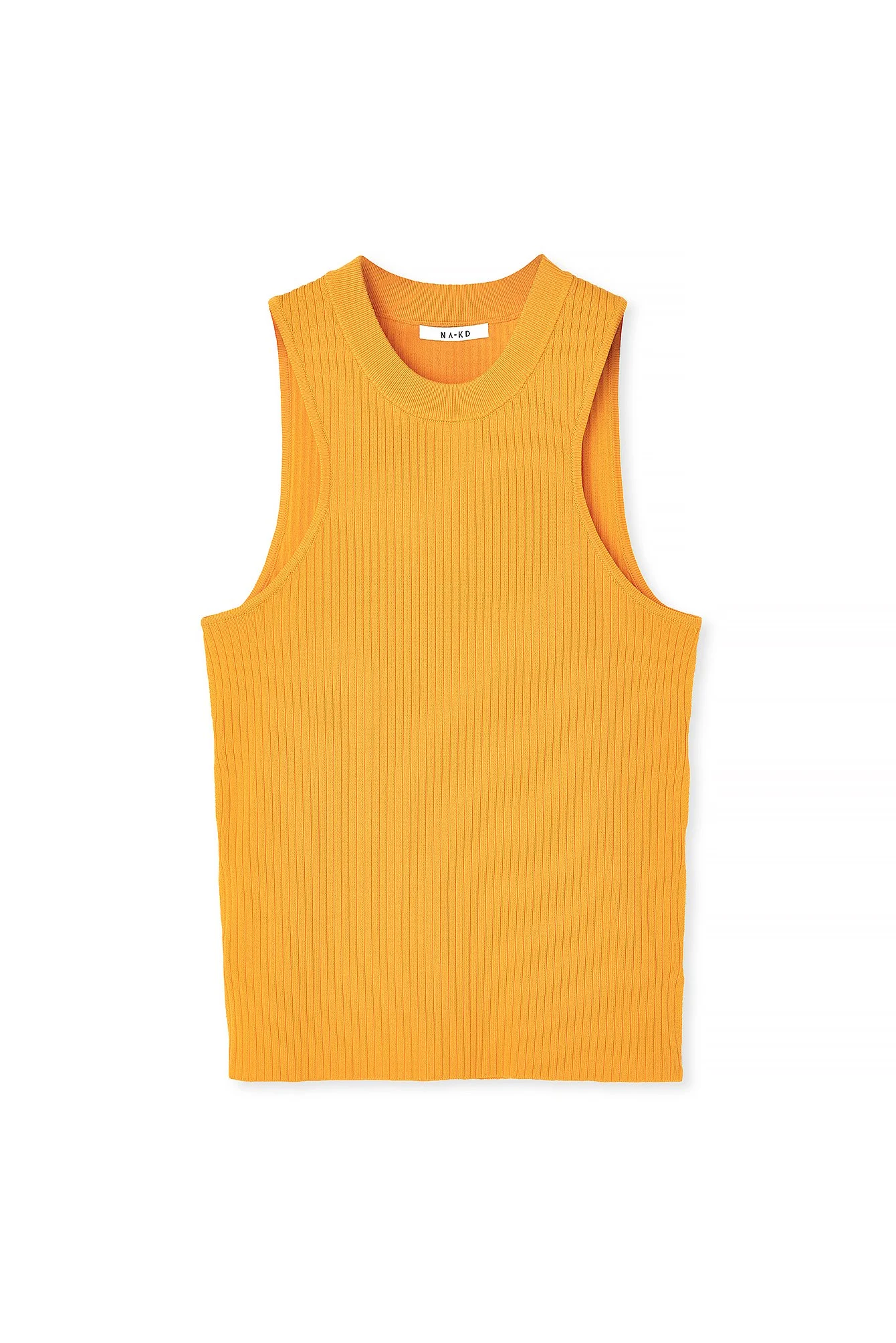 Feingestricktes Crop-Top mit Cut-outs