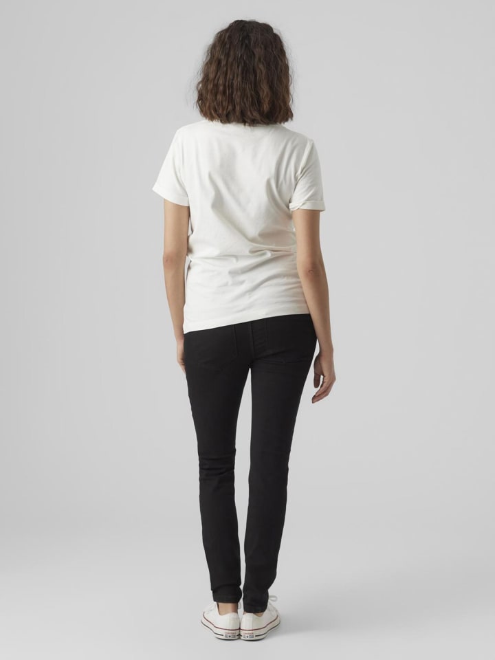 Vero Moda Umstandsjeans mit Skinny Fit in Black günstig kaufen XS