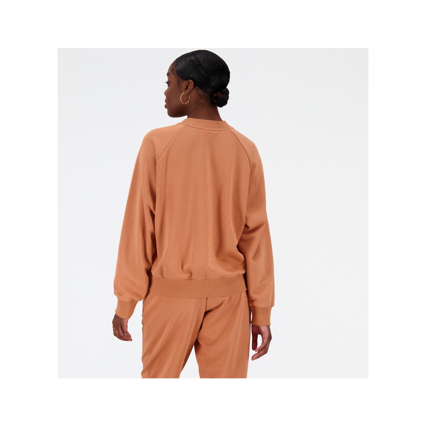 New Balance Essentials Sweatshirt Damen Braun FSEI