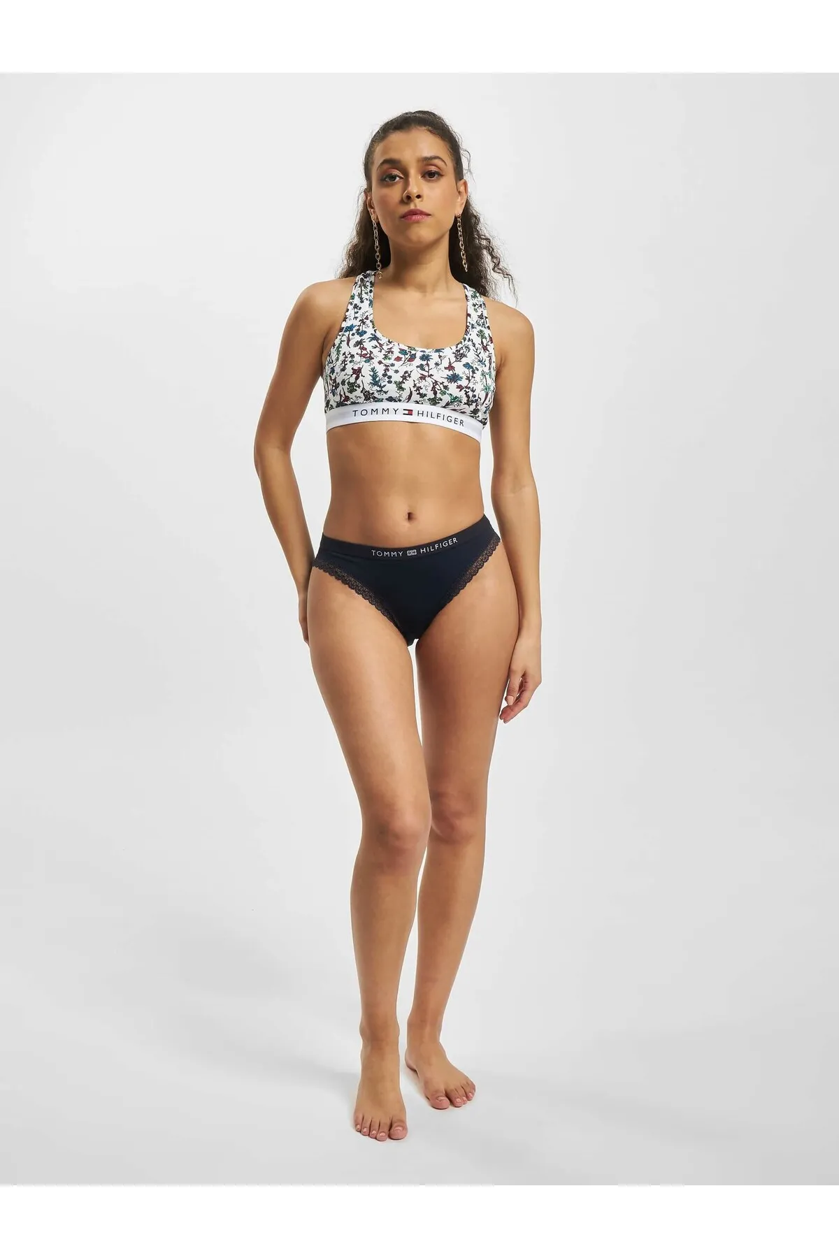 Tommy Hilfiger  Ungefütterter Damen-Bralette mit Druck