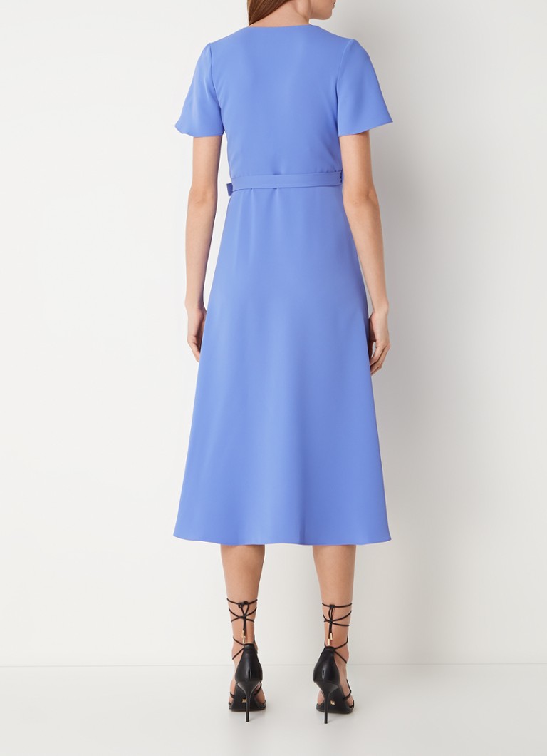 Rochie înfășurată cu imprimeu digital Julissa Phase Eight