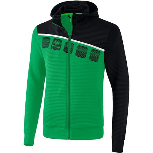 FUSSBALL - TEAMSPORT TEXTIL - JACKEN 5-C TRAININGSJACKE MIT KAPUZE KIDS