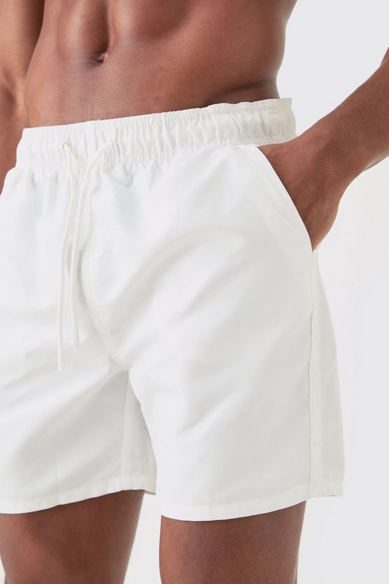 Mittellange Badehose