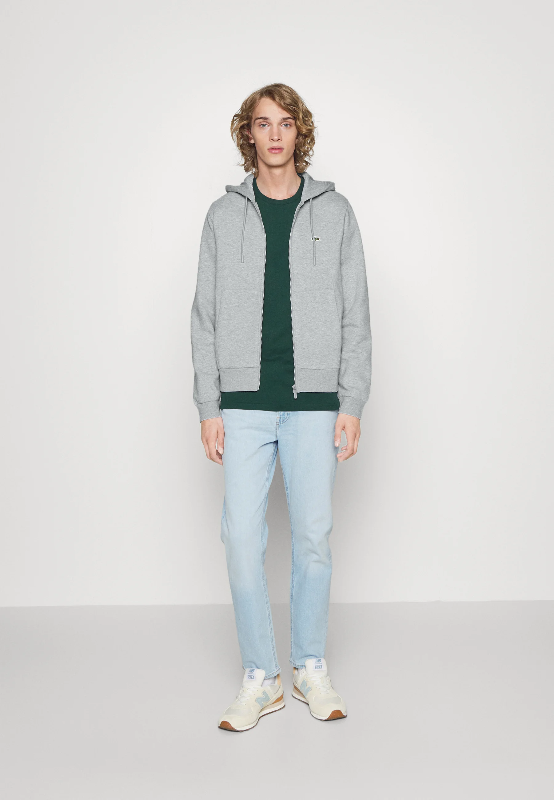 Sudadera con cremallera Lacoste