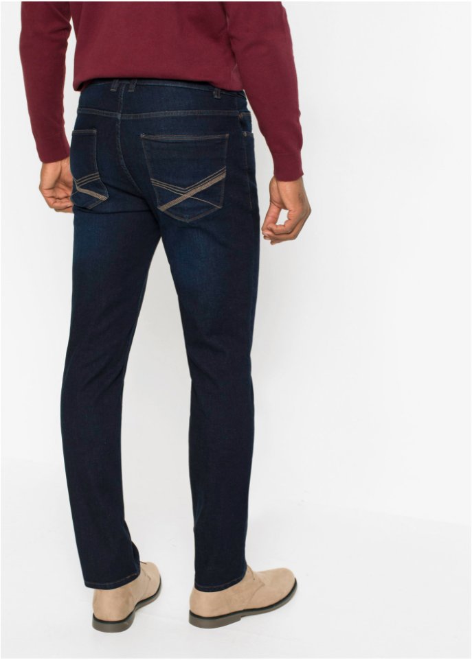 Regular Fit Multi-Stretch-Jeans m. Komfortbund Straight