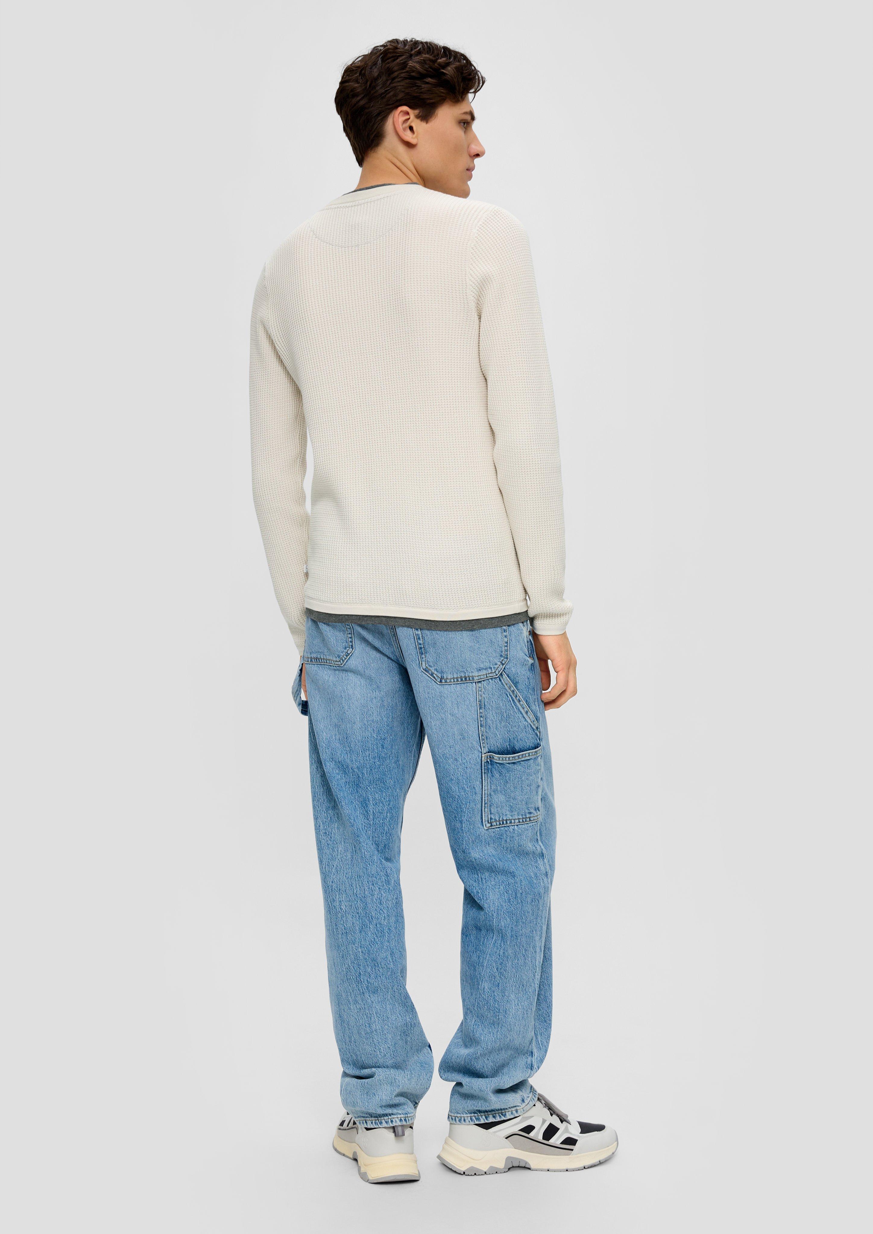 Strickpullover in Layering-Optik  2138583-0330