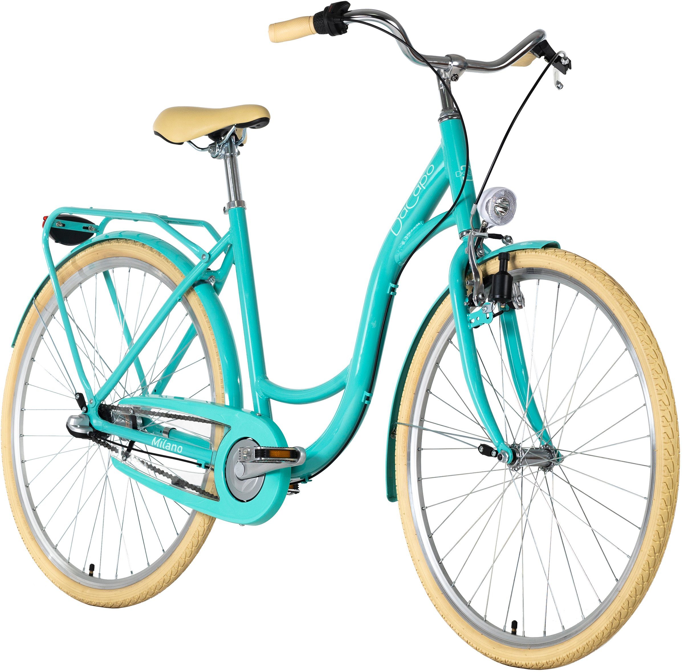 Dacapo Cityrad Milano, 3 Gang Shimano Nexus Schaltwerk, Nabenschaltung