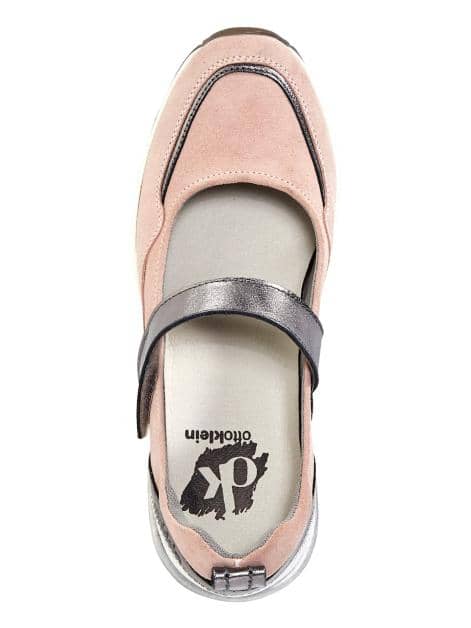Klettslipper mit besonders hohem Keilabsatz