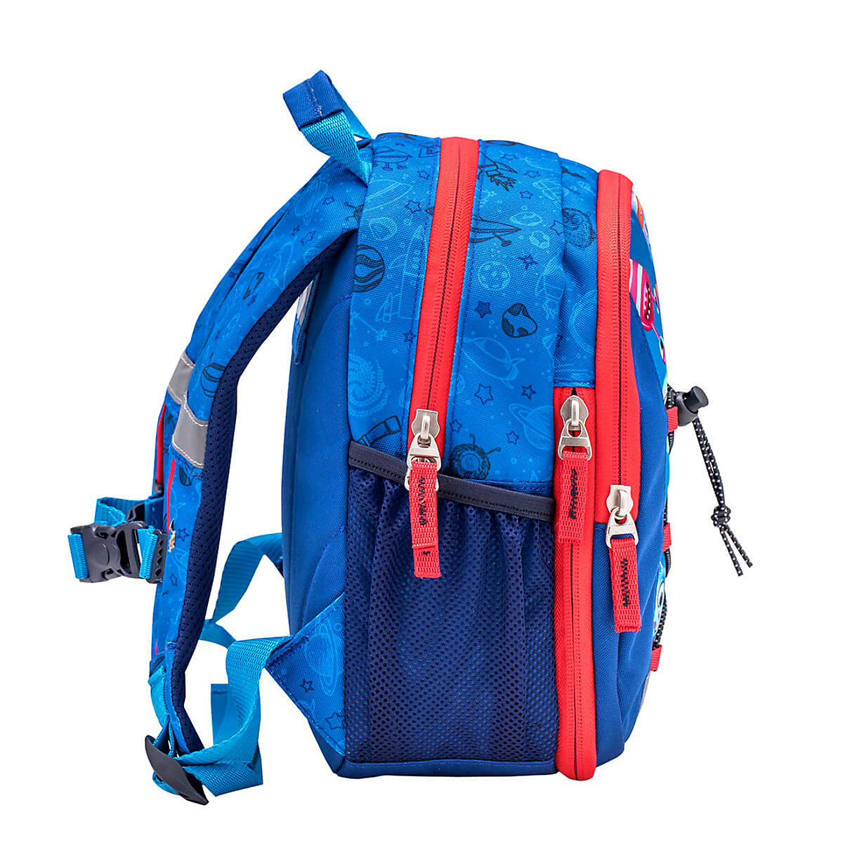Kindergartenrucksack Mini Kiddy Kindergartenrucksack für 1-3 Jährige Kinder mit Brustgurt blau