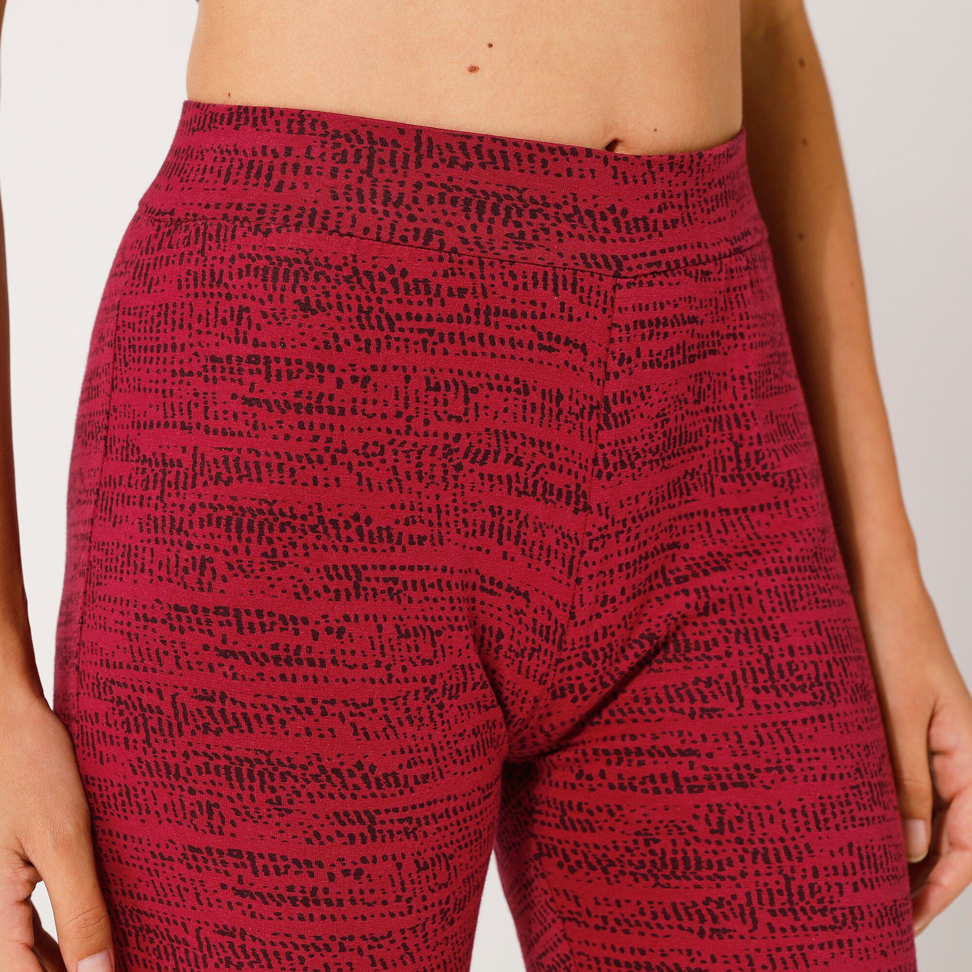 Legging imprimé effet chiné