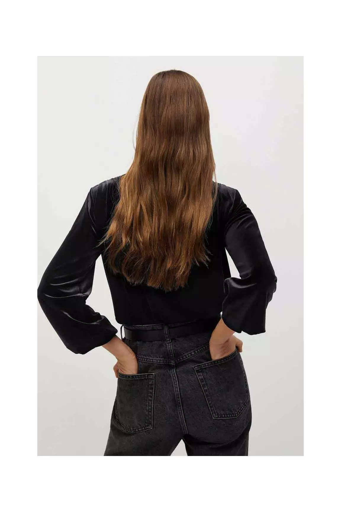 Mango Tops Femme couleur noir