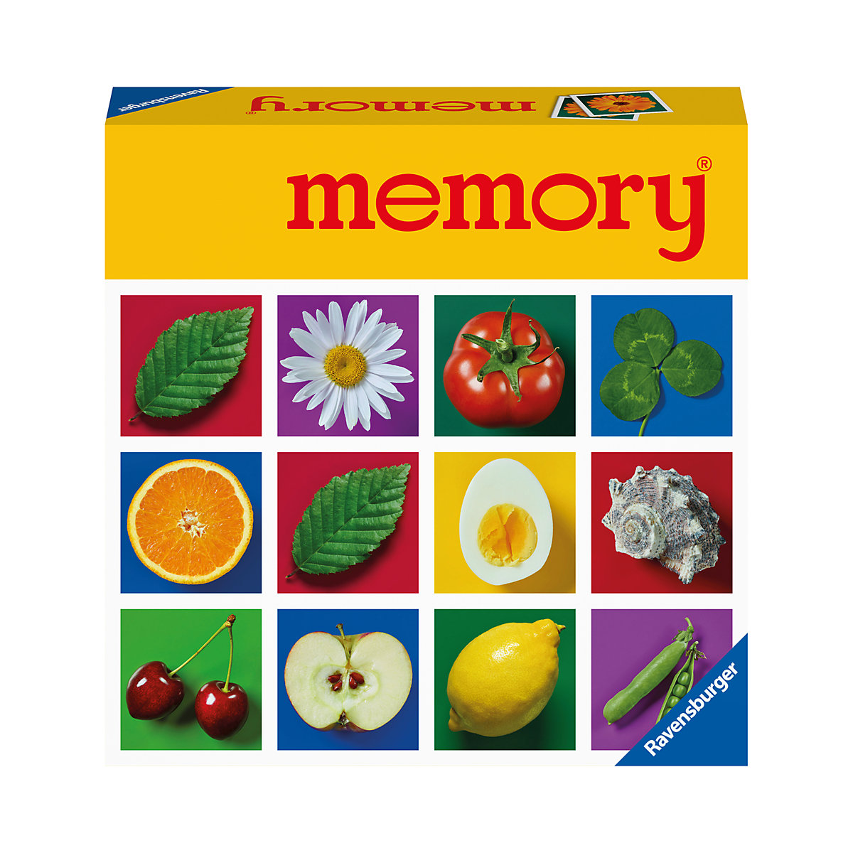 Ravensburger - 20889 - Ravensburger Classic memory®, Neuauflage des Spieleklassikers aus dem Jahr 1969, Merkspiel für 2-8 Spieler ab 6 Jahren