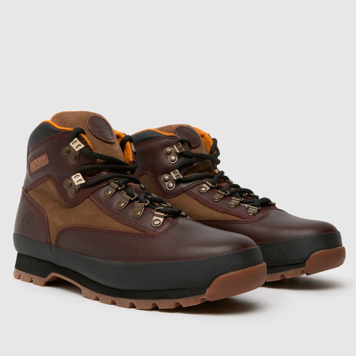 Timberland – Euro – Vinröda vandrarstövlar