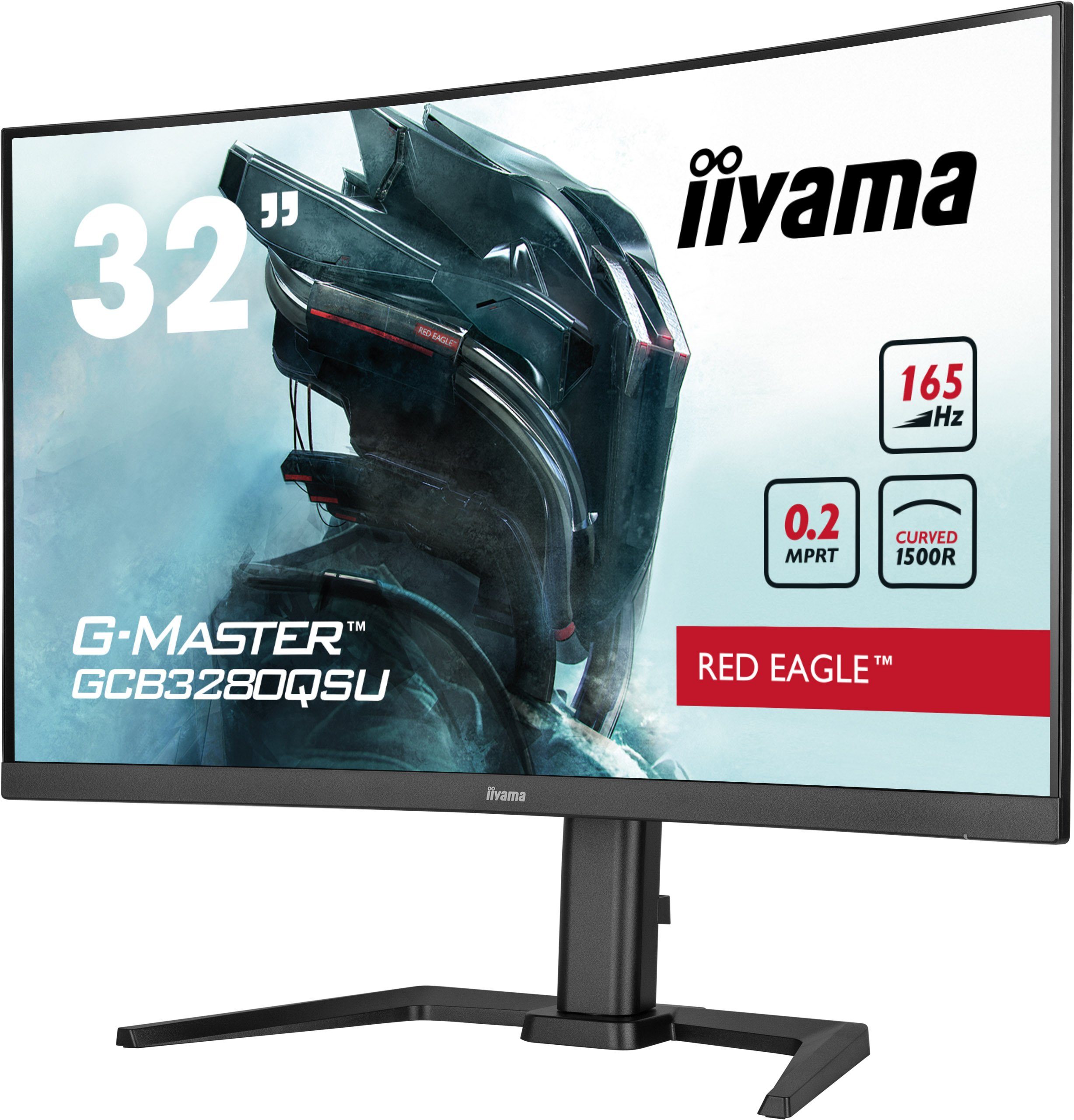 Iiyama GCB3280QSU-B1 Curved-Gaming-LED-Monitor (80 cm/32 