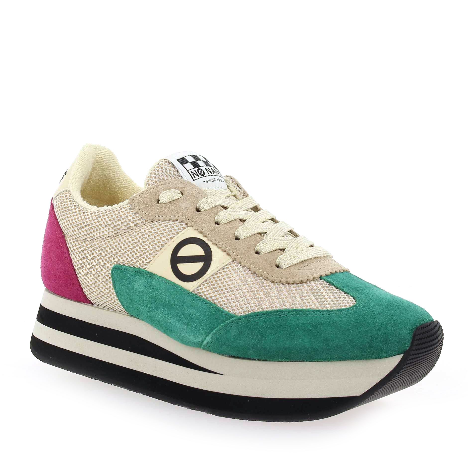 No Name  FLEX M JOGGER E24 - Vert Fuchsia