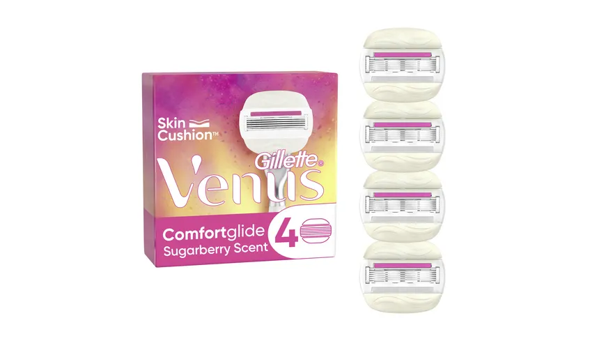 Gillette Venus Klingen Comfortglide Sugarberry Scent
