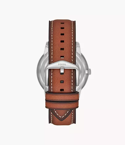 Fossil Uhr Neutra Mondphase Multifunktionswerk Leder braun