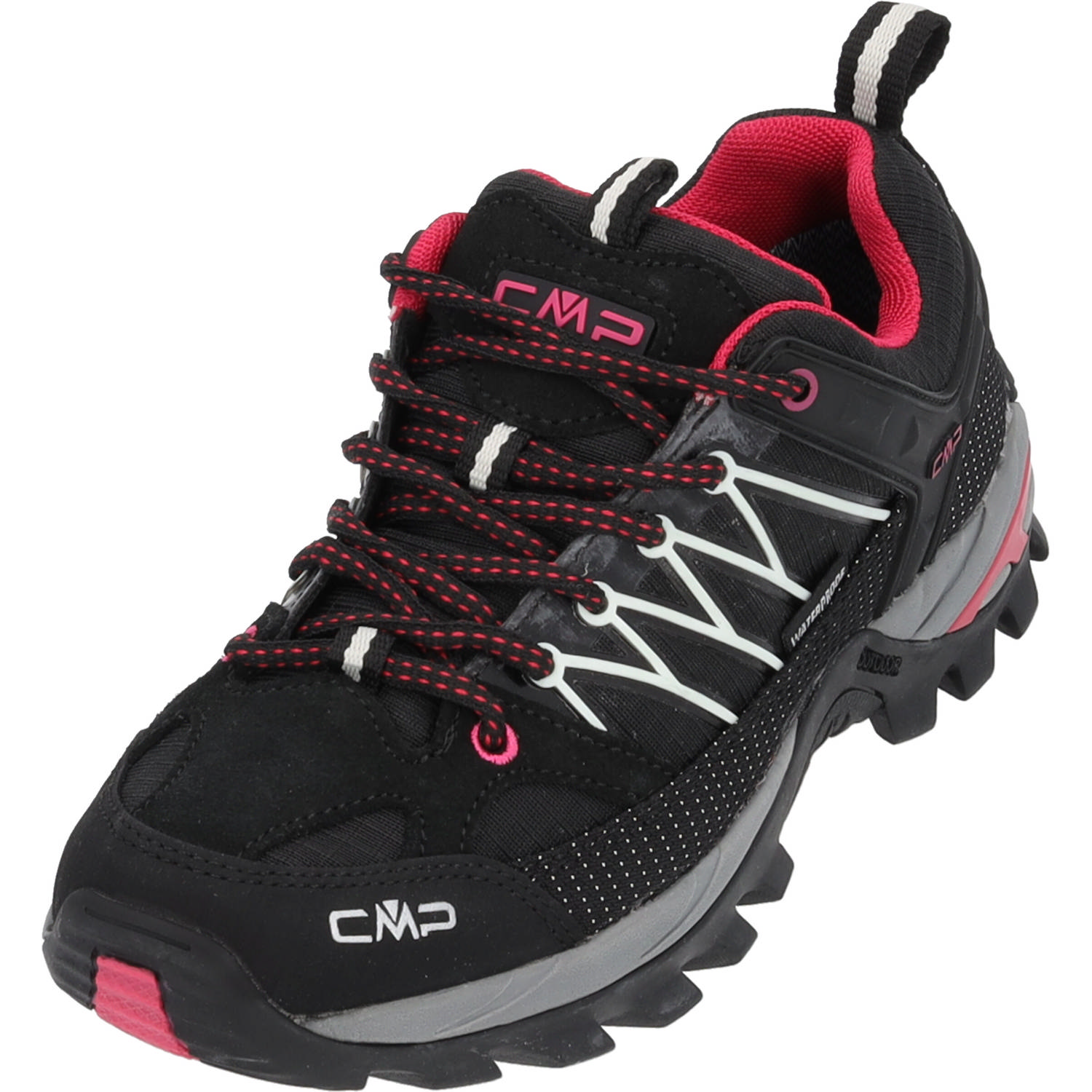 CMP Rigel 3Q54456, Trekkingschuhe, Damen, Schwarz (Nero/Glacier)