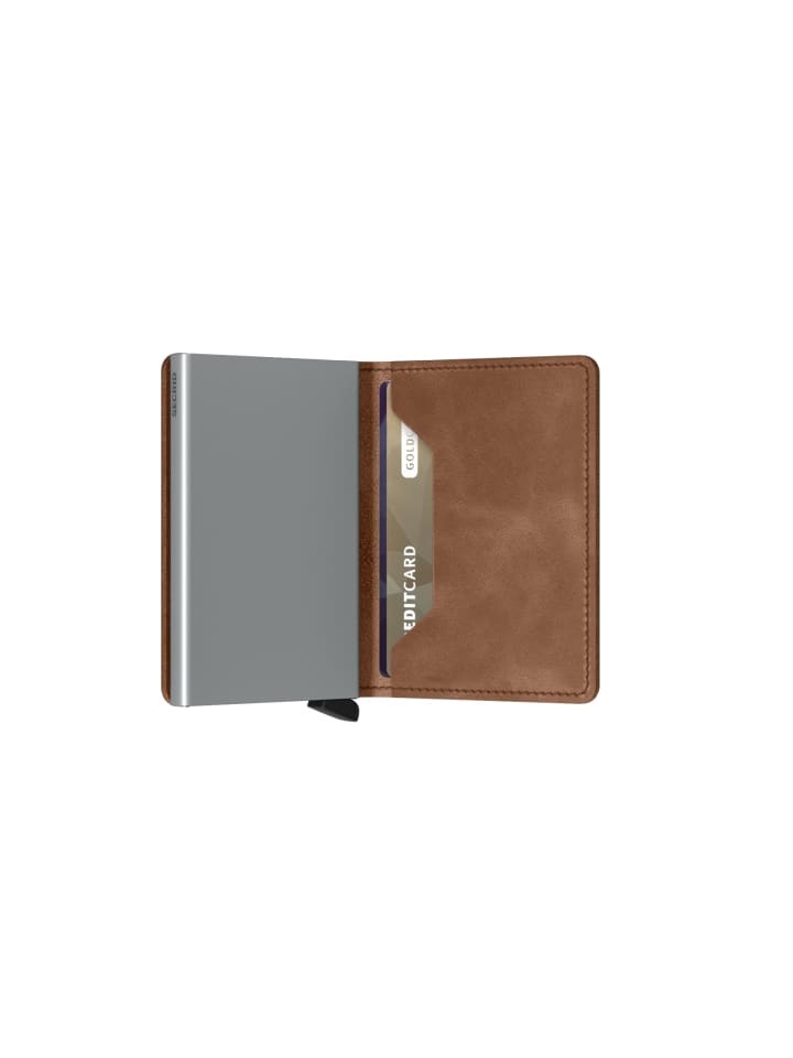 Secrid Secrid Slimwallet Vintage Cognac-Silver günstig kaufen onesize