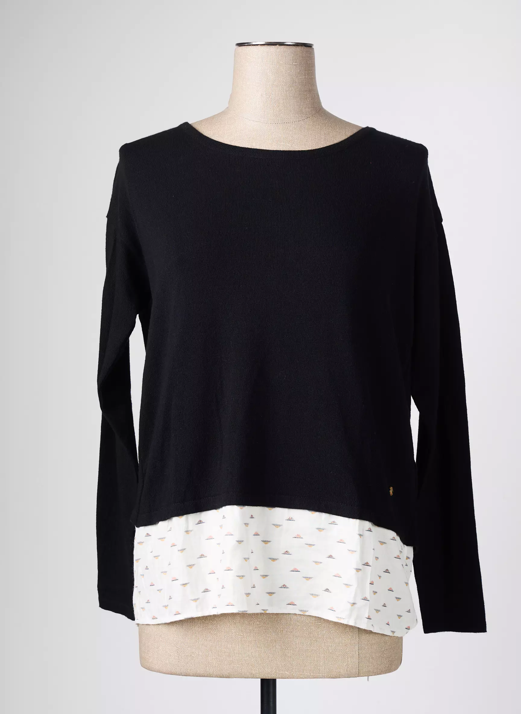 Thalassa Pull Tuniques Femme couleur noir