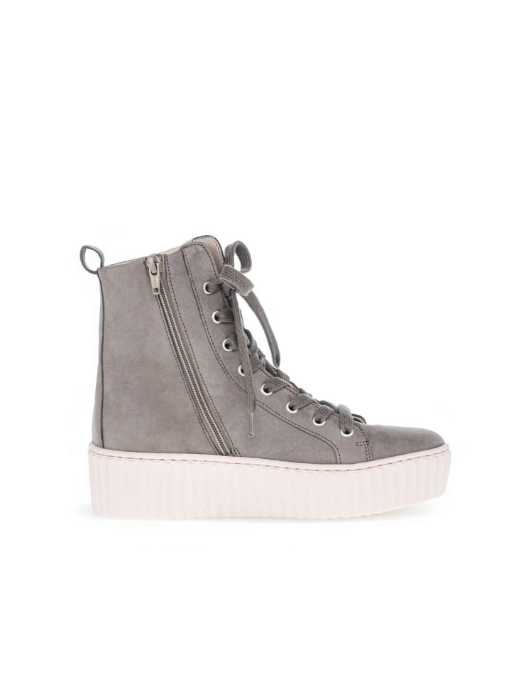 Gabor Fashion Schnürstiefeletten in grau günstig kaufen 39