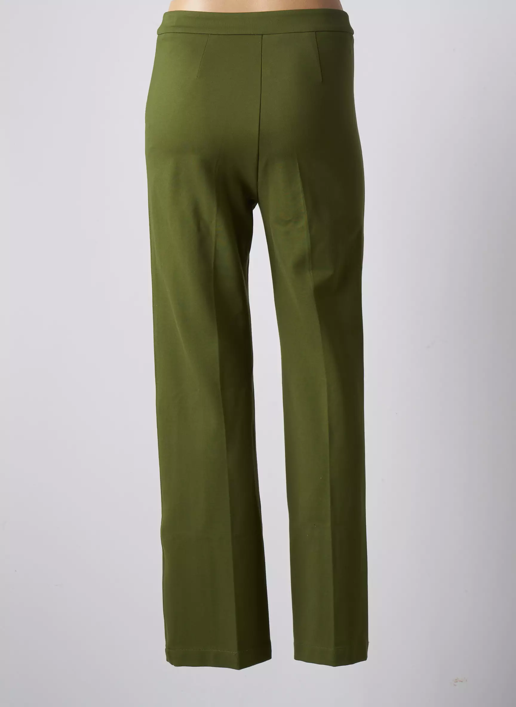 King Louie Pantalons Droits Femme couleur vert