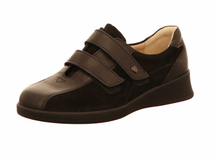 FINN COMFORT Freizeit Schnürer schwarz FinnNairobi