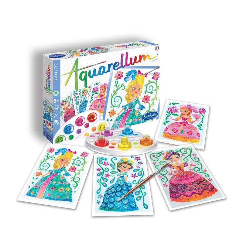 Aquarellum junior princesses Sentosphère