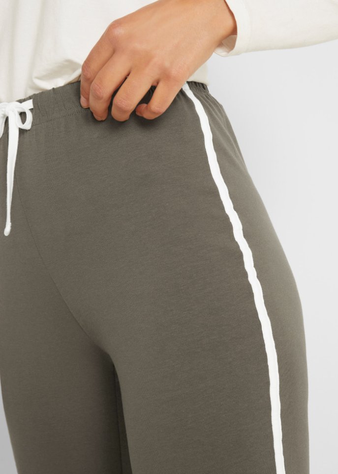 Shirthose aus Stretchmaterial im Doppelpack, gerade geschnitten