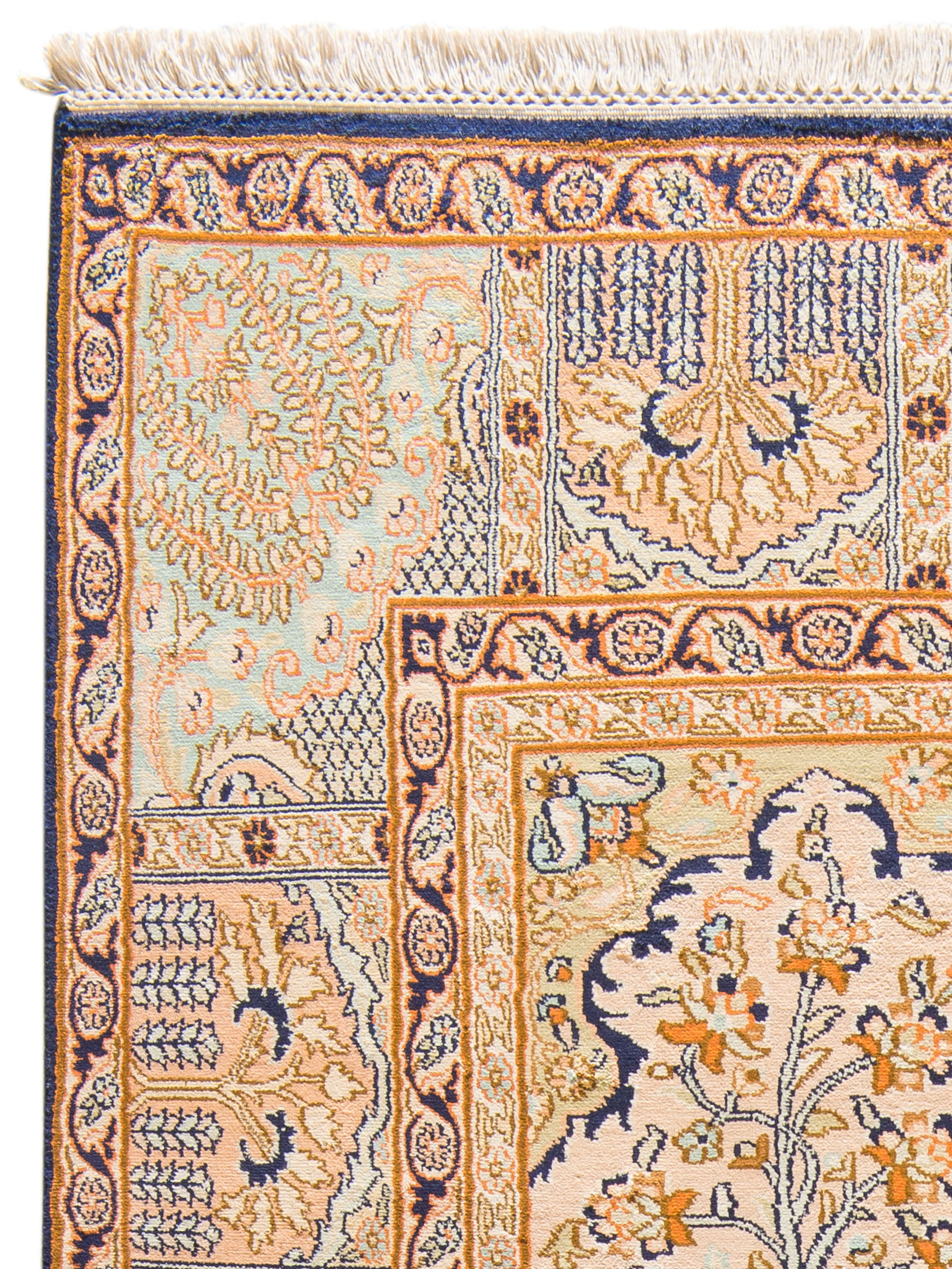 Kaschmir Seide 18/18 ca. 153 x 222 cm, Unikat / Einzelstück