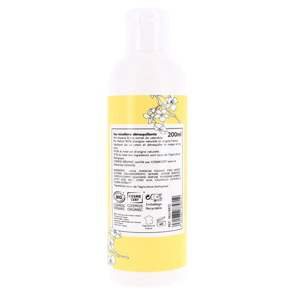 nijiko Eau Micellaire Bio pour Peau Sensible Démaquillant et nettoyant