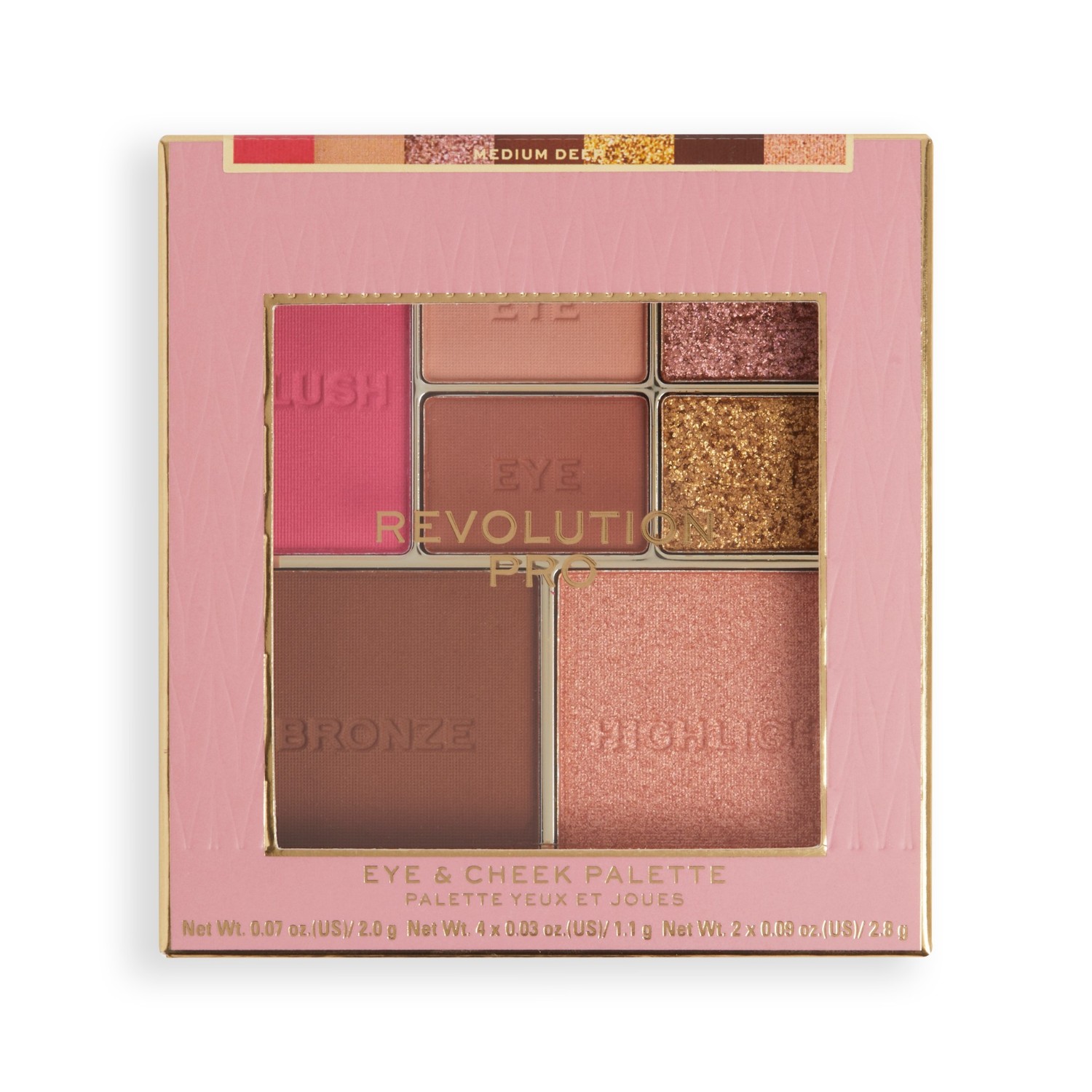 Iconic Eye & Cheek Palette Light/Medium