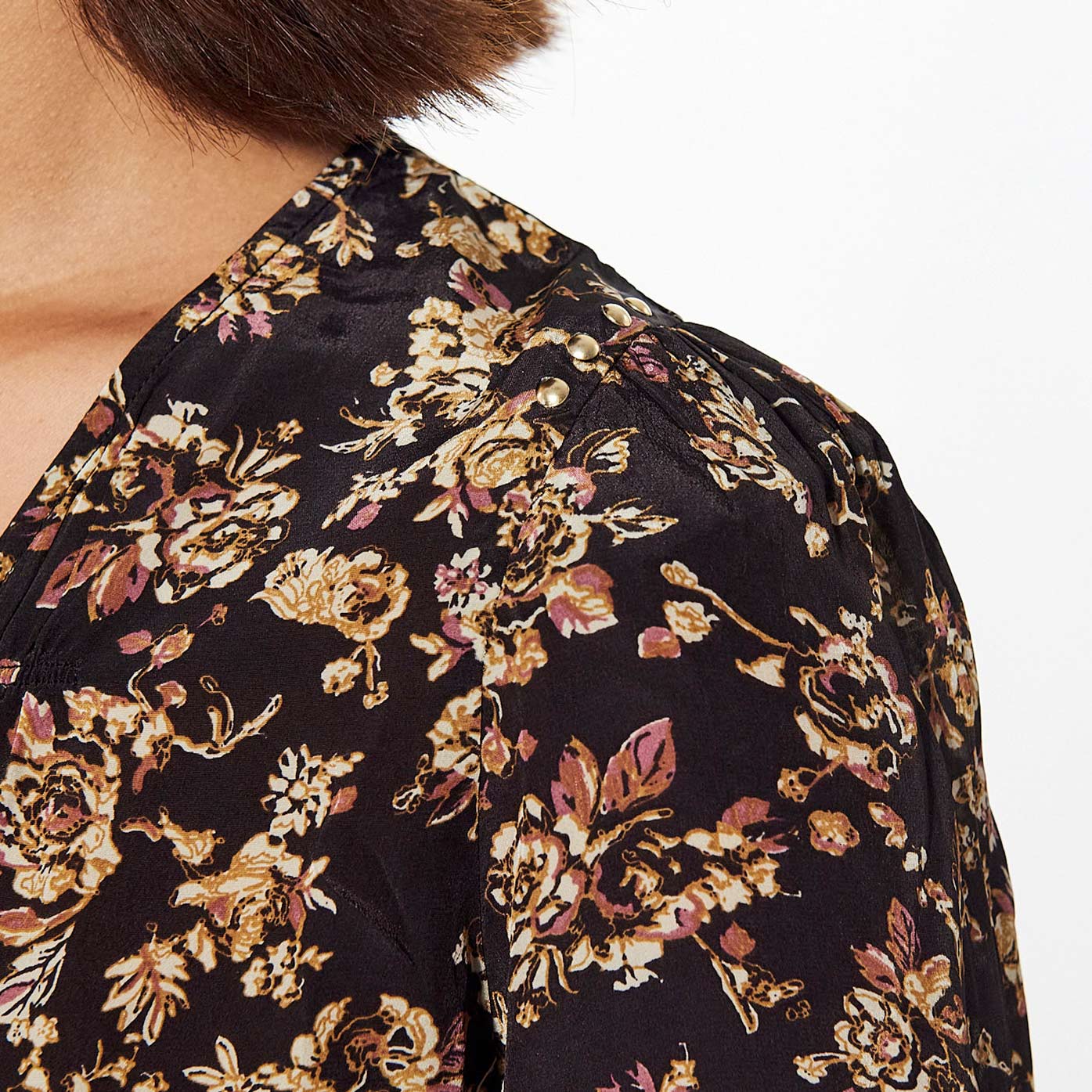 NABY   Blouse fleurie Femme