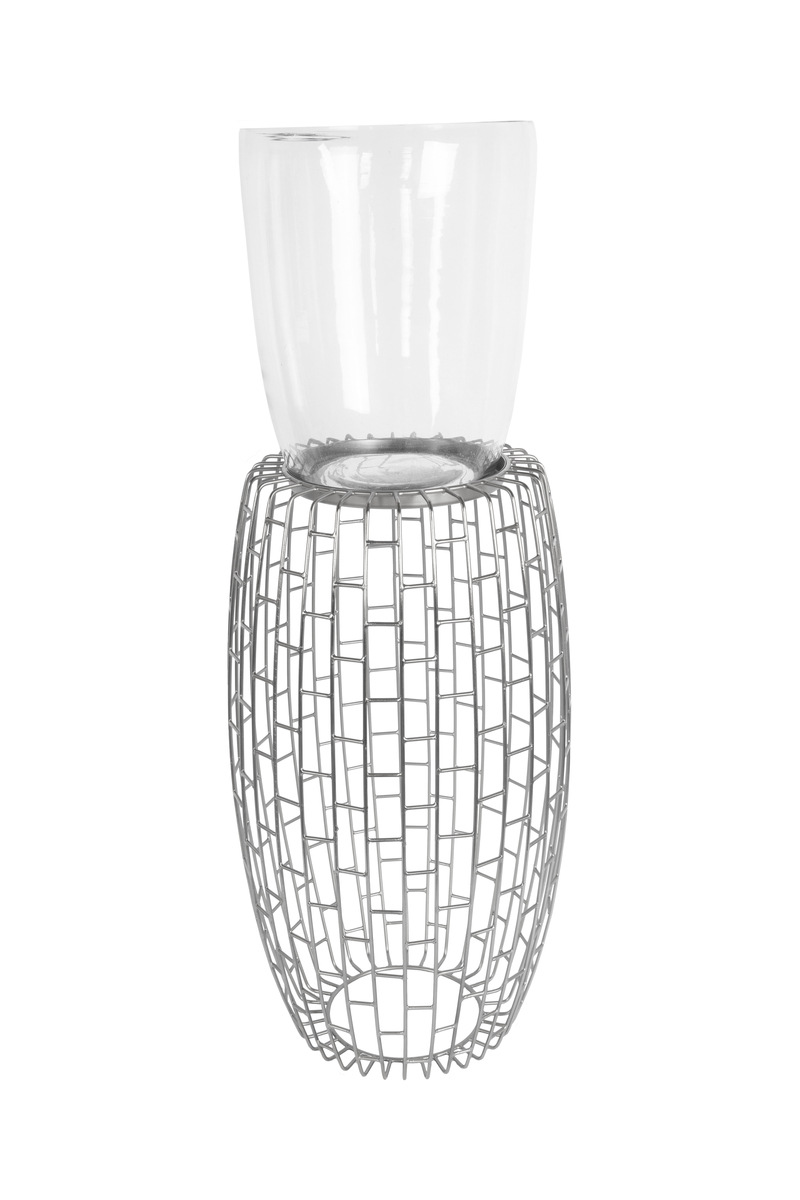 Kayoom Kerzenständer Malibu 825 Silber