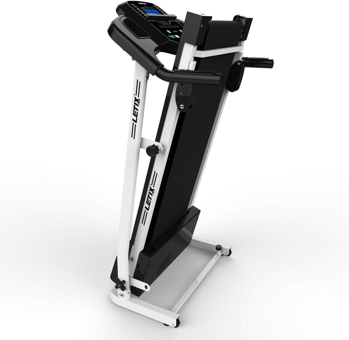 Letix Sports Laufband (Laufband für zuhause,(3-stufig)für effektiveres Training Fitnessgerät), Laufband für zuhause, Motorisiertes, 10 km/h, 500Watt