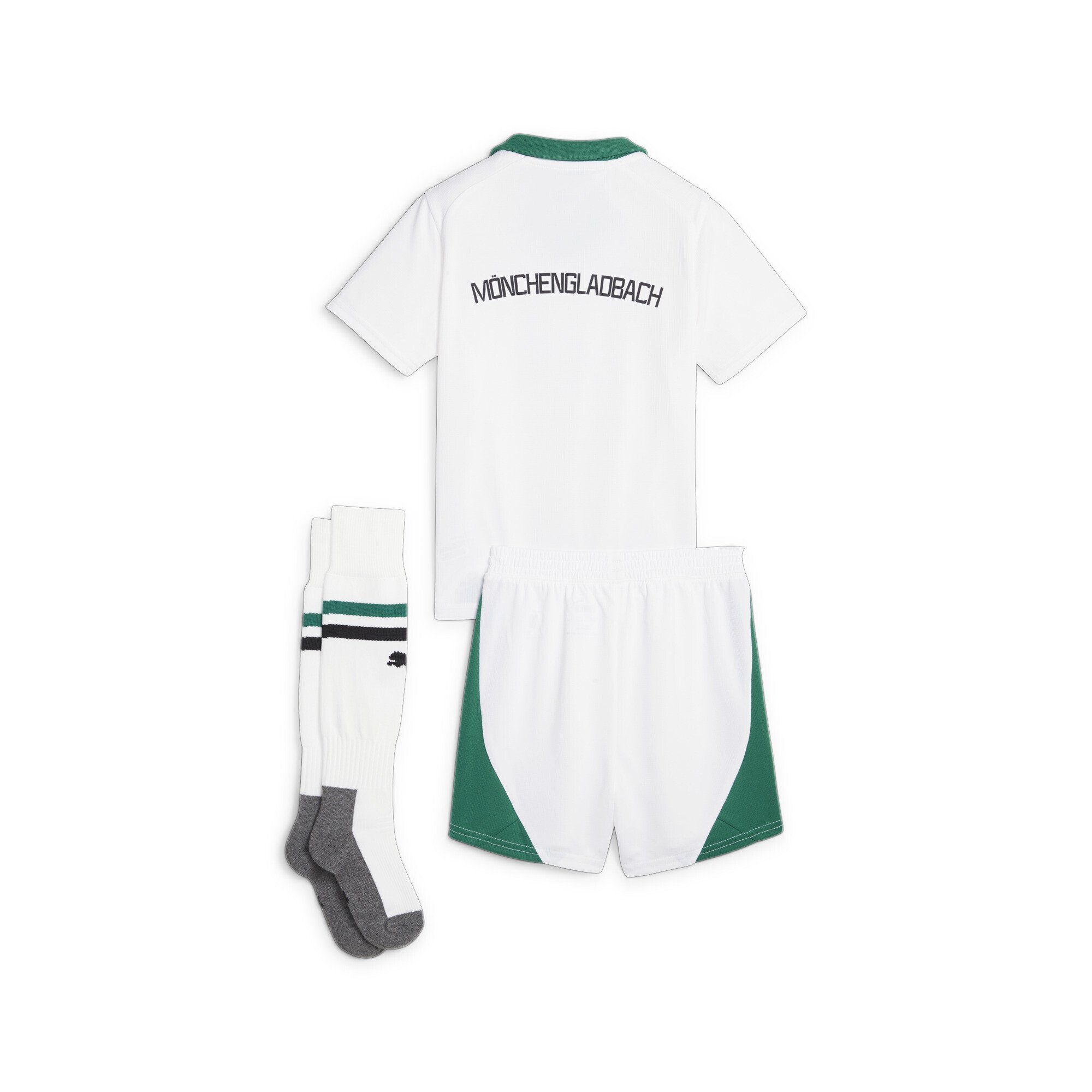 PUMA Trainingsanzug Borussia Mönchengladbach 23/24 Heimtrikot Mini-Kit Kinder