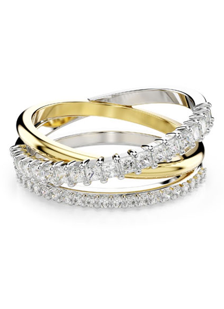 Inel Swarovski Hyperbola cu zirconiu cubic 60