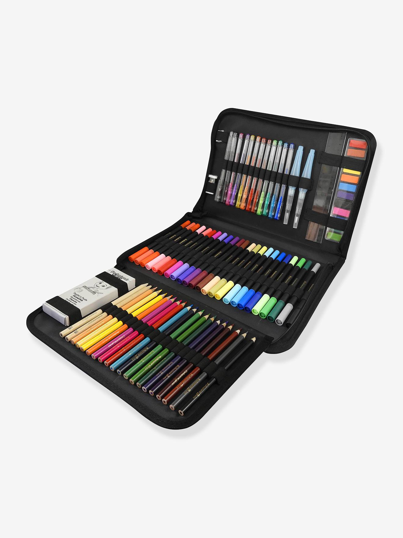 Buki Kinder Mal-Set mit Etui Professional Studio BUKI - mehrfarbig