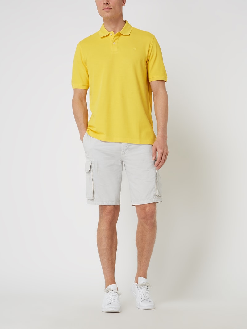 Shorts mit Cargotaschen in hellgrau