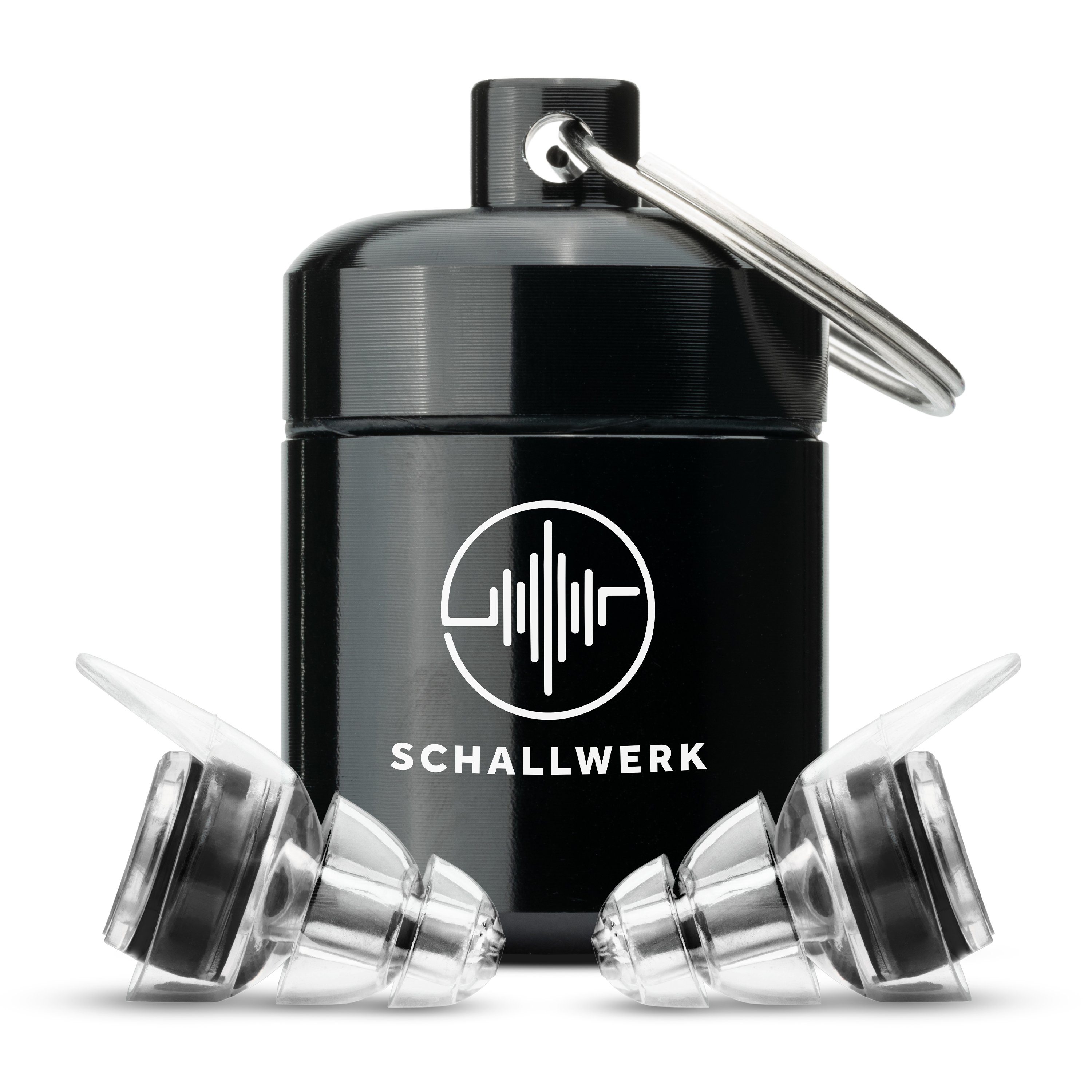 Schallwerk Gehörschutzstöpsel SCHALLWERK ® Music+ Gehörschutz Ohrstöpsel dämpft Lärm