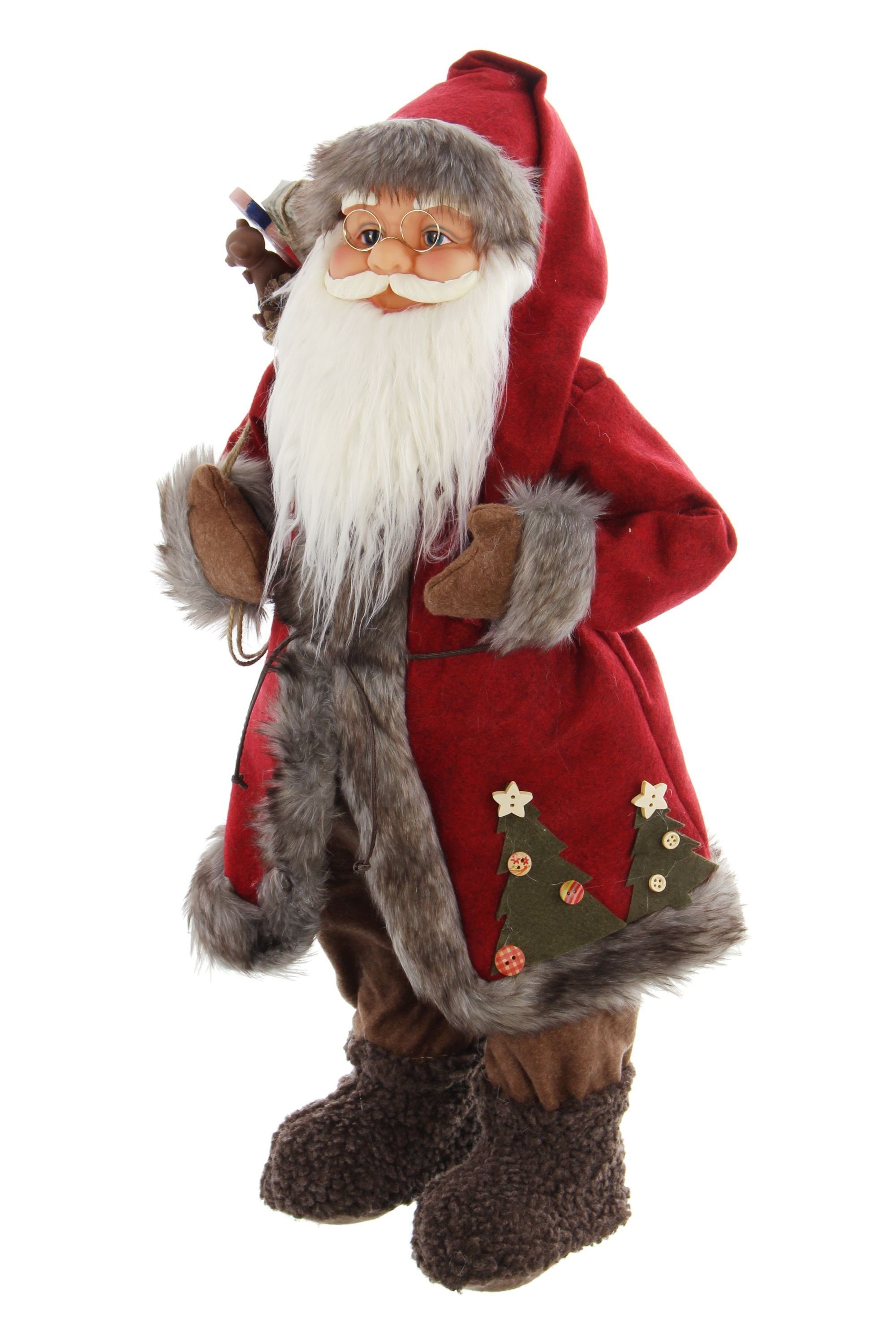 Dekoleidenschaft Weihnachtsmann Dekofigur 