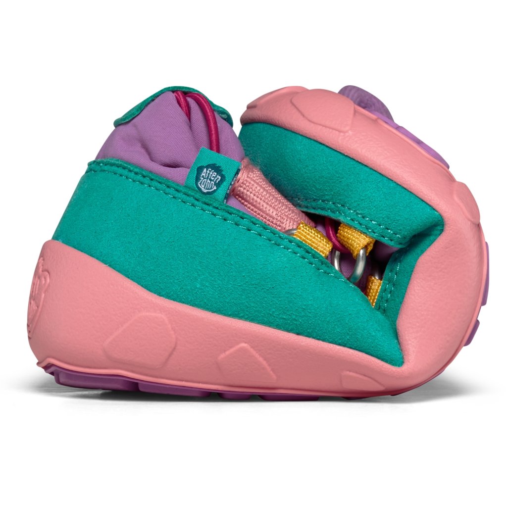Affenzahn Schneestiefel Vegan Snowy Eule Pink Winterbarfußschuhe