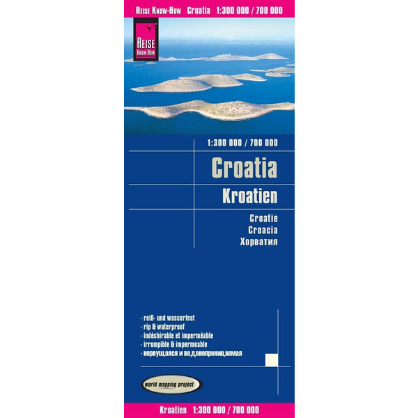 Kroatien 1 : 300.000 / 700.000 - Straßenkarte